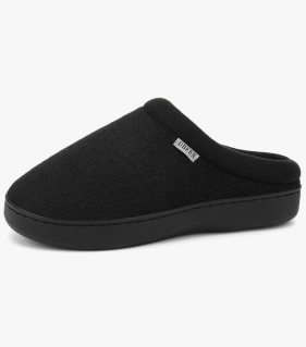 UBFEN Mens Slippers for Indoor Bedroom Memory Foam House Shoes Lightweight Slip On Outdoor Slipper, Size 46-47