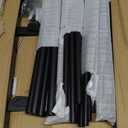 Towel Racks for Bathroom Wall Mounted 24", 3 Tier Bathroom Towel Shelf with Double Towel Bar, Stainless Steel Towel Rack with Towel Shelf, Towel Hanger Holder for Bathroom Towel Storage, Black