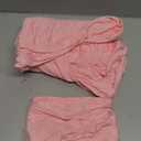 Stroller Society - Newborn Swaddle and Hat Set, Stretchy and Comfortable Baby Swaddle Blanket, Use as Receiving Blanket, Toddler Blanket and More, Pink, 47 x 47 inches