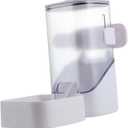 Feeding Station Gravity Dish Buckle Mount Pets Supplies Hanging Automatic Pet Feeder for Indoor Cats Dogs Rabbit Hedgehog Chinchilla (Food Dispenser)