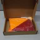 Jetec 5 Pieces 41 Feet Fall Pennant Banner Autumn Decoration Yellow Orange and Red Felt Triangle Flags Bunting Banners for Fall Thanksgiving Harvest Birthday Party Home Decor Indoor Outdoor Supplies