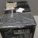 OVENTE Electric Deep Fryer 2 Liter Capacity, 1500 Watt Lid with Viewing Window and Odor Filter, Adjustable Temperature, Removable Frying Basket and Easy to Clean Stainless Steel Body, Silver FDM2201BR