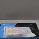 Gaming Keyboard and Mouse Combo, K1 RGB LED Backlit Keyboard with 104 Key for PC/Laptop(White)