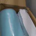 Dual Layer 4 Inch Memory Foam Mattress Topper Queen Size, 2" Cooling Gel Memory Foam & 2" Pillow Top Bed Topper, CertiPUR-US Mattress Cover for Pressure Relief, 21" Deep Pocket, White