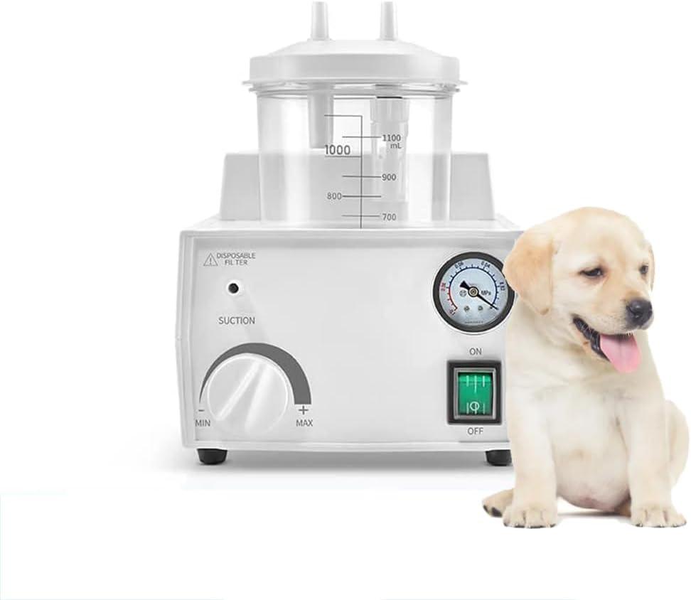 Portable Veterinary Suction Machine 1000mL for Home Care