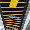 Tylza Upgraded 154 Bottles Wine Cooler Refrigerator, 24 Inch Tall Wine Fridge Built-in or Freestanding with Professional Compressor, Low Noise Fast Cooling and Intelligent Temperature Memory