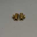 Legines Brass Pipe Fitting, Forged Tee, 3/8" NPT Female x 3/8" NPT Female x 3/8" NPT Female (2 pcs)