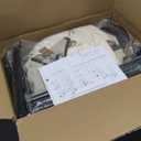 StorageWorks 280L Large Laundry Hamper with Wheels, Laundry Basket with Wheels 2 Sections, Clothes Sorter Cart with Divider for Hotel, Home, Beige, 1-Pack