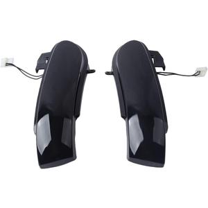 Squential Flowing LED Side Mirror Indicator, 2008-2011 Compatible with Mercedes-Benz SLK-Class R171 W171 2008-2011 SL-Class R230 W230, 2pcs Smoke Lens Amber Turn Signal Lights