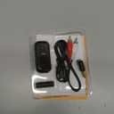 Bluetooth 5.4 Transmitter Receiver for 2 AirPods/Headphones, 2-in-1 Airplane Bluetooth Adapter with Mic for Hands-Free Calls, Low Latency, Wireless Audio Adapter for Travel Flight TV Speakers (Black)