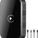 Wireless carplay Adapter, Auto 2025 Upgrade Car Adapter, Plug&Play CarPlay Box Dongle Dongle for iPhone & Android Auto | Supports CarPlay for Cars | Dual System, 5G WiFi, Easy Setup