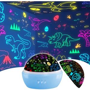 HONGID Dinosaur Toys for 3-8 Year Olds Boys,Dinosaur Party Supplies Centerpieces for 3-8 Year Olds 2 in 1 Car Toy for 2-10 Year Olds Boys,Toddler Toys Birthday Gifts for 3-10 Year Olds Kids Gifts