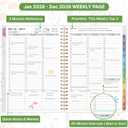 3 x 2026 Appointment Book, 30 Minutes-Hourly, Weekly  Monthly Calendar Planner 2026, Jan 2026 - Dec 2026, 6.2'' x 8.4'', 2026 Daily Planner with Tabs Pocket, Flexible Cover, Great for Office, Home, School (Multi)