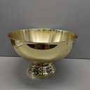 Stainless Steel Bowl | Ice Cooler Buckets | Beverage Tub | Beverage Bucket | Champagne Bowl | Wine Cooler | Party Tub 13.5L,Gold