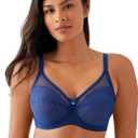 Wacoal Women's Retro Chic Full Figure Underwire Bra (36D)