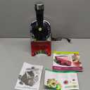 Yonanas 988RD Deluxe Vegan, Dairy-Free Frozen Fruit Soft Serve Maker, Includes 75 Recipes, 200 W, Red