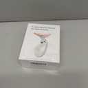 Red-Light-Therapy-for-Face-and-Neck, 7 Color Face Massager Tool for Wrinkles, Double Chin, Vibrating Facial Massager with Thermals for Skin Care, Glossy White