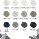 Serenity Silk All-in-One Mineral Chalk Paint for Furniture, Home Decor, Cabinets and DIY Crafts - Built-in Topcoat - (16oz, Blue Heron)