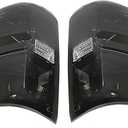 HECASA Tail Lights Compatible with 2014-2018 Chevy Chevrolet Silverado 1500/2500/3500 HD GMC Sierra 3500 HD Dually Model Replacement for GM2800261 Brake Lamps w/o Bulbs Smoke Lens Chrome Housing Pair (Driver & Passenger Side)