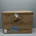 Stainless Steel Sifting Litter Box with Lid, Metal Litter Pan with Scoop for Big Cats Multi Cat, Extra Large Cats Litterbox Odor Control Easy Clean (22.8 * 16.1 * 6.5inch-Without Enclosure, X-Large)