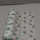 Cooyes Shelf Liner  Premium Non-Adhesive Cabinet & Drawer Liner for Kitchen  Waterproof Shelf Paper with Modern Pattern  Durable EVA Cabinet Mat  Easy to Cut 12" W x 120" L (Green Daisy)