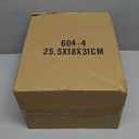 Desk Organizer with Drawers, Stackable Storage Drawers with Compartments Desktop Organization for Office Supplies, Makeup, Pencils, Tape, Erasers, Paperclips, Chargers (4 Pack) (Orange+Green+Yellow+Grey)