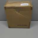 1-Light Mini Pendant Light Fixtures, Industrial Chandelier Hanging Ceiling Light with Opal White Shades, Adjustable Height, Brushed Nickel Pendant Lighting for Kitchen Bedroom Hallway, 2 Pack