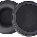 ATH-S200BT Earpads Replacement Protein Leather Ear Pads Cushions Cover Repair Parts Compatible with Audio-Technica ATH-S200BT ATH-S220BT Wireless Headphones (Black)