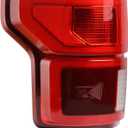 LED Tail Light Compatible With Ford F150 F-150 2018 2019 2020 W/Blind Spot Left Driver Side Taillights Taillamps Brakelights Replace Part Number:KL3Z13405B