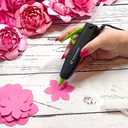 Surebonder GP-100F Ergonomic Detail Tip Mini-Size Hot Glue Pen for Precision Crafting and Repairs, 10 Watts, Corded, Black