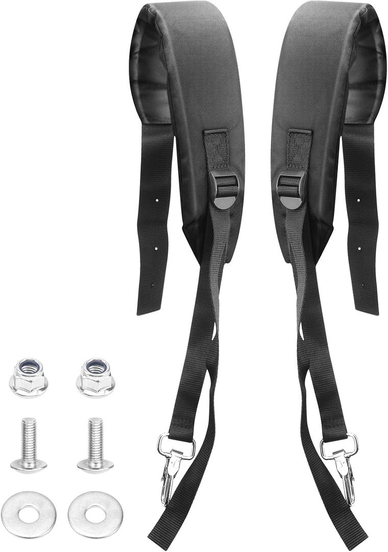 2 Pack Backpack Blower Straps C061000100 - Compatible with Echo PB-260 PB-403 PB-403H PB-403T PB-413, Replaces P021001770 P021001760 30030008260 30030008261- Leaf Blower Shoulder Strap Kit