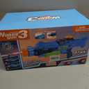 4 PCS Water Gun for Kids, Super Squirt Guns Water Soaker Blaster - 2 Nozzle, 4 Shooting Modes Switch - Crossbow Design - 26 Ft Long Shooting Range - Summer Toys Gun for Boys Girls Adults Outdoor Pool