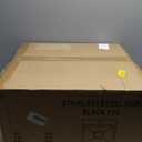 15x17 Black Drop In Bar Sink with Faucet - 15 Inch Drop In Single Bowl Kitchen Sink and Faucet Combo Set, 9 Inch Deep Black Stainless Steel Small Bar Sinks with Accessories