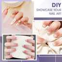 Short Coffin Gel Nail Tips: 240 PCS Pre-Shaped Full Cover False Coffin Nails Tips Acrylic Clear Fake Nails Extension for Nail Manicure Home DIY Women 12 Sizes