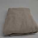 NICETOWN Cream Beige Linen Curtains & Drapes 84 inches Long, Grommet Flax Linen Burlap Semi Sheer with Light Filtering Privacy Window Treatments for Living Room, W52 x L84, 2 Pieces (52"W x 84"L (Pack of 2), Linen Cream)
