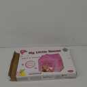 Kids Princess Castle Pink Tent, Indoor/Outdoor Playhouse, 37 * 28 * 40 Inch, Big Enough for 2-3 Little Children