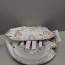 Fisher-Price Portable Baby Chair Sit-Me-Up Floor Seat with Developmental Toys & Machine Washable Seat Pad, Rainbow Showers (1 Count)