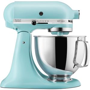 KitchenAid Artisan Series 5 Quart Tilt Head Stand Mixer with Pouring Shield KSM150PS, Mineral Water (Almond Cream)