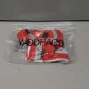 YAODHAOD Dog Shoes for Winter, Dog Boots & Paw Protectors, Fleece Warm Snow Booties for Puppy with Reflective Strip Anti-Slip Rubber Sole for Small Medium Size Dogs,Size 3: 1.5"x1.3" (L*W),Red