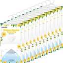 CANAGER Moisture Absorber -3 Pack, Fresh Scent Hanging Humidity Bag, Home, Car, and Closet Dehumidifiers(12.5OZ) (Orange)