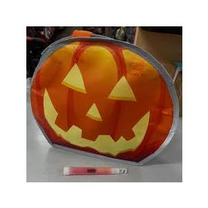 Small Pumpkin Figure Bag, Orange 3 Pack 