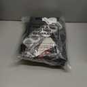 Layhit 4 Pcs Christmas Shower Curtain Set, Christmas Bathroom Set with Non Slip Rug, Toilet Lid Cover and Bath Mat, Xmas Tree Style Shower Curtain with 12 Hooks for Xmas Bathroom Decor Winter Holiday