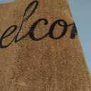 coir "welcome" doormat featuring a cursive font Size 17"*30"