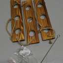 XXXFLOWER Wall Hanging Propagation Station with Wooden Stand Glass Test Tubes Tiered Planters Wall Terrarium for Home Office Plant Hanger Flower Vases Wall Decor Hydroponic Cuttings (9 Tube Vases) (Brown)