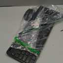 Wireless Keyboard and Mouse Combo, MARVO 2.4G Ergonomic Wireless Computer Keyboard with Phone Tablet Holder, Silent Mouse with 6 Button, Compatible with MacBook, Windows (Black)