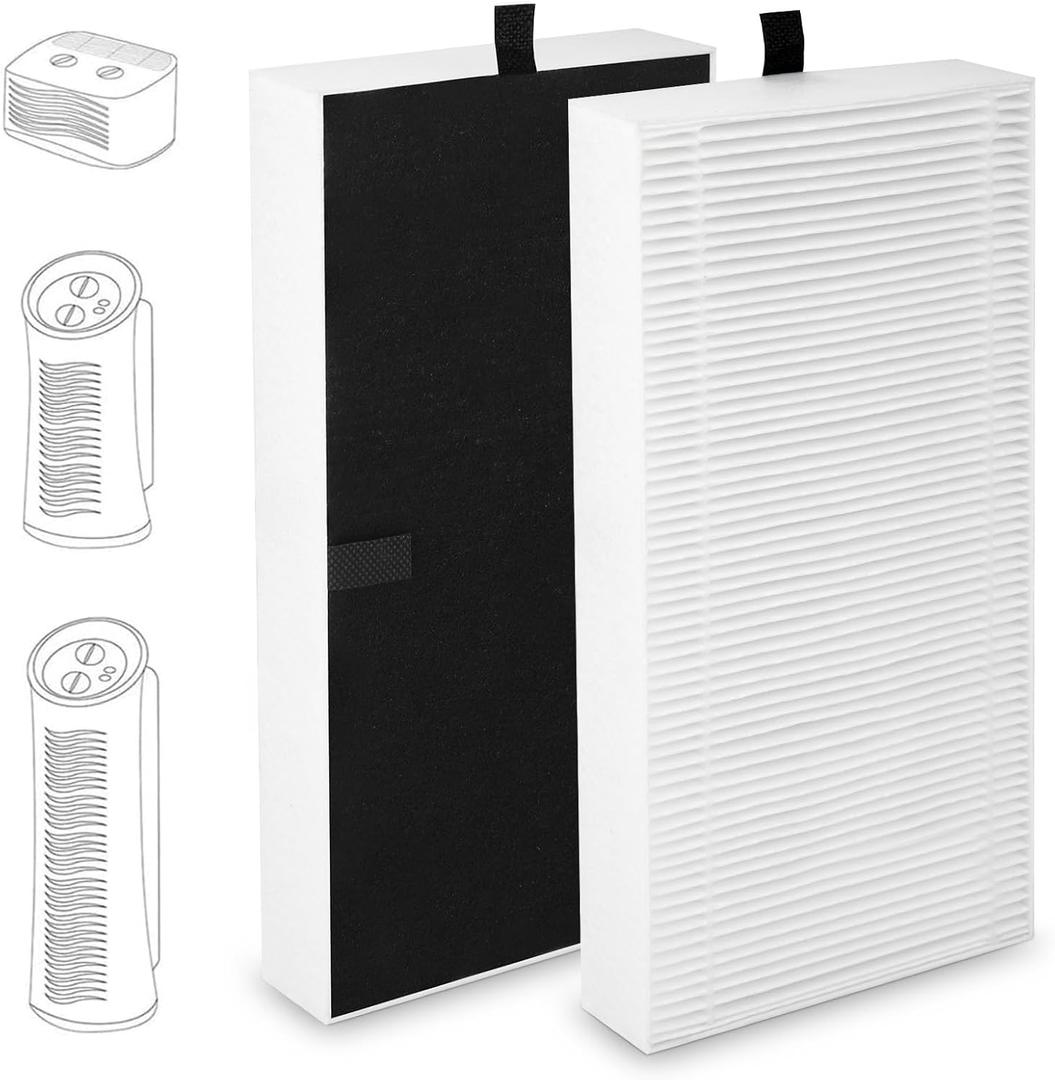 True HEPA Filter Replacement Compatible with Febreze FRF102B and Honeywell Filter U, HHT270, HHT290 Series Air Purifier