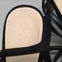 Coutgo Womens Strappy Lace up Heels Sandals Sexy High Heeled Ankle Strap Summer Dress Shoes, 7