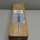 LUMIVIA Mahjong Racks with Pushers, Blue Wooden American Mahjong Tile Pushers and Racks Set of 4, with White Printed Mahjong Racks Drawstring Bag, Mahjong Accessories (19.68 Inches)