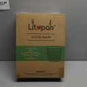 LITOPAK 50 Pack 12 oz Paper Containers with Vented Lids, Kraft Paper Food Cups, Soup Containers Cups with Lids, Disposable Bowls for Hot Soup for Storing Food or Carrying Out