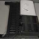 HBlife Dish Rack, Black Bamboo Folding 2-Tier Collapsible Drainer Dish Drying Rack with Utensils Flatware Holder Set (Dish Rack with Utensil Holder)